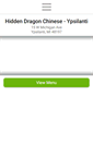 Mobile Screenshot of hiddendragonypsilanti.com